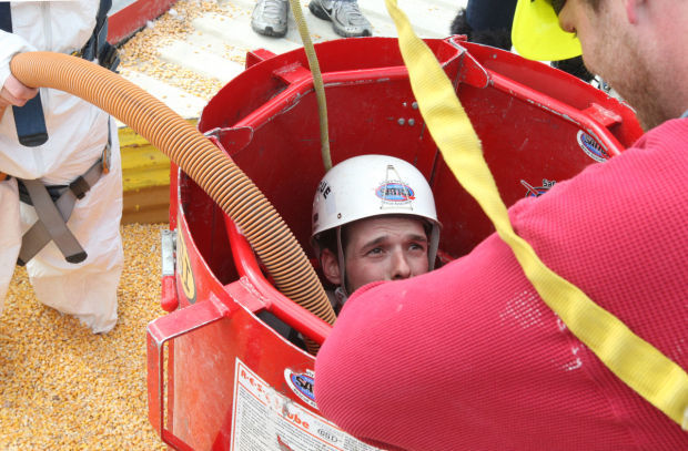 Grain Bin Rescue Training 7 2.26.15.jpg